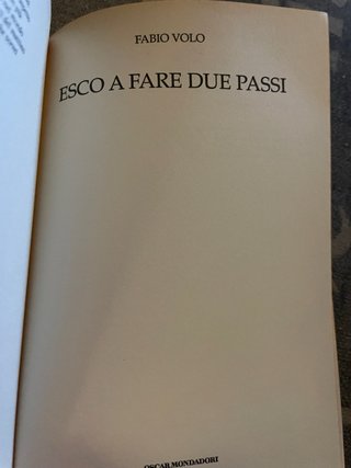 Esco a fare due passi