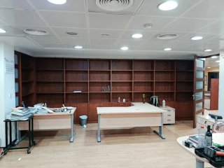 Estantería modular de esquina 8 módulos