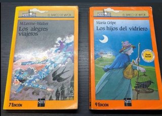 Lote de 2 libros de El barco de vapor