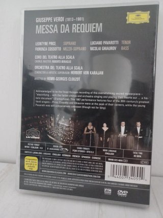 DVD Verdi Messa da Requiem Karajan