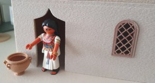 Casa desierto diorama Playmobil