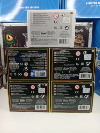 Lote 5 Funko Pop Marvel y Hollywood