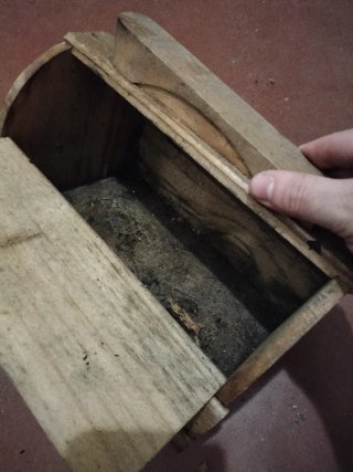 Caja Limpiador de Calzado Antigua