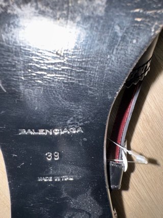 Zapatos Balenciaga Talla 39 Negros