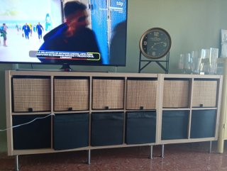 Estanterías Kallax Ikea madera
