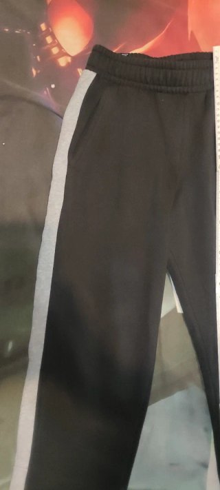 Pantalón S Puma Negro Gris
