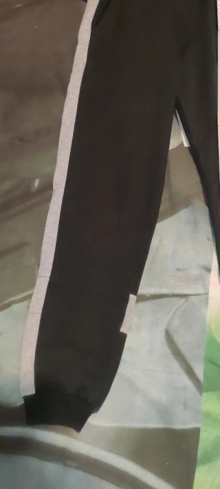 Pantalón S Puma Negro Gris