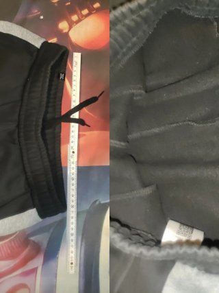 Pantalón S Puma Negro Gris