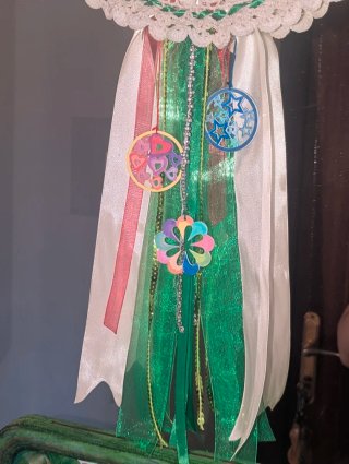 Mandala artesanal decorativo