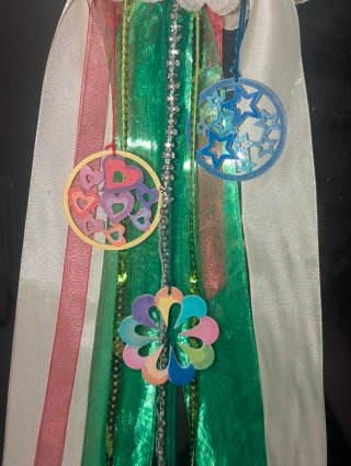 Mandala artesanal decorativo