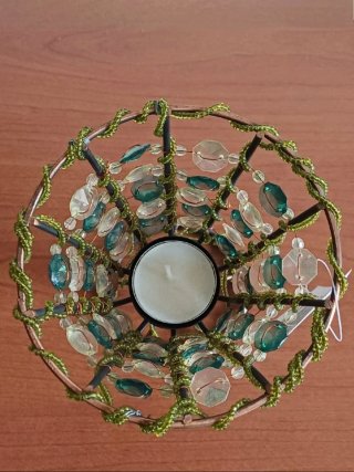 Portacandela decorativo