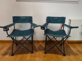 Mesa y 4 Sillas Camping Quechua