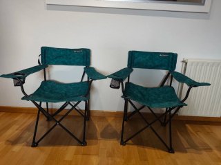 Mesa y 4 Sillas Camping Quechua