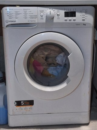 Lavadora Indesit 7kg 1200 RPM