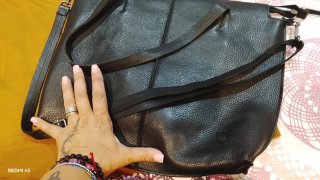 Bolso Biba Negro Piel