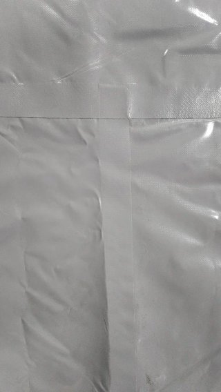 Lonas PVC gris 650 g/m² nuevas
