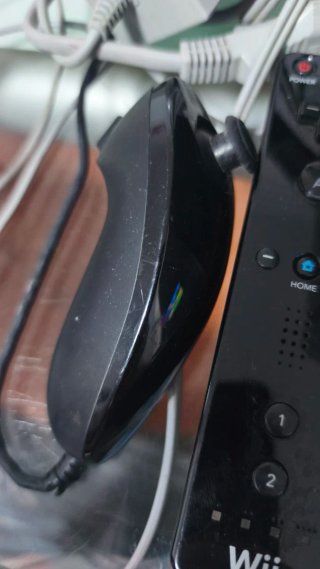 Consola Nintendo Wii Negra Completa