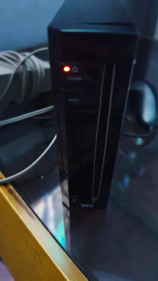 Consola Nintendo Wii Negra Completa
