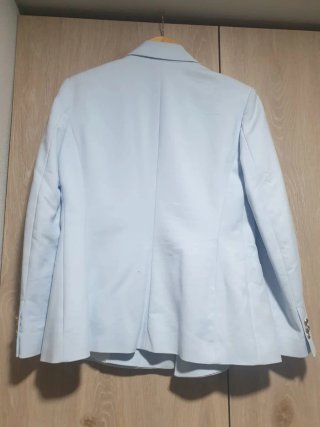 Conjunto Blazer y Pantalón Zara Azul