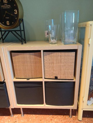 Estanterías Kallax Ikea 4 cubos