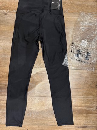 Mallas Under Armour Mujer 7/8 Negras Nuevas