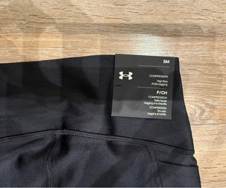 Mallas Under Armour Mujer 7/8 Negras Nuevas