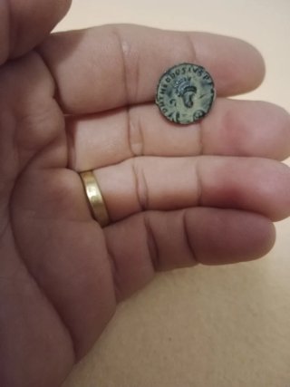 Moneda Romana Bizantina Antigua