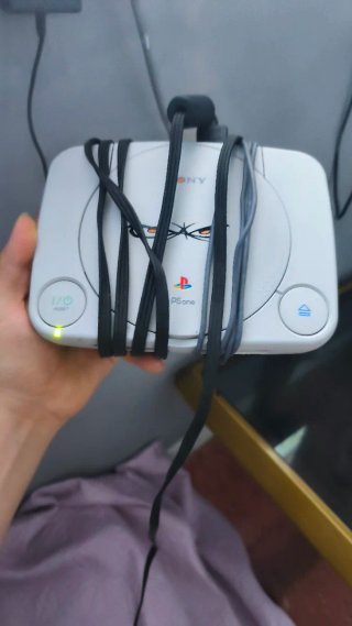 Consola Sony PS1 Slim Gris/Blanca