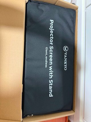 Pantalla Proyector VANKYO con Soporte Portátil