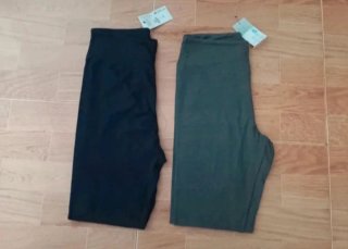 Pack 2 leggings Gris y azul marino Tallas S NUEVOS