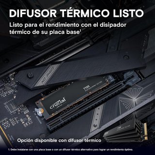 Crucial T705 SSD 4TB PCIe 5.0 rápido