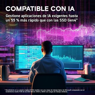Crucial T705 SSD 4TB PCIe 5.0 rápido