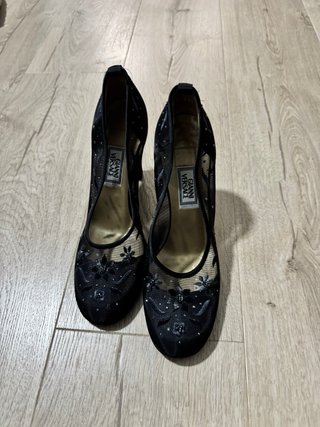 Zapatos tacón Gianni Versace T.38.5