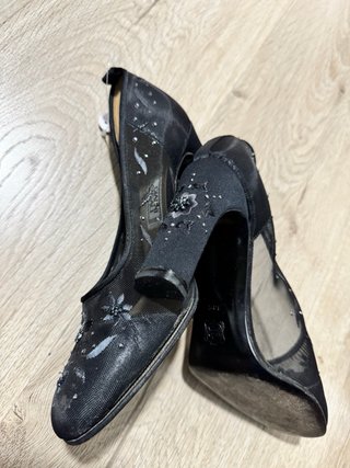 Zapatos tacón Gianni Versace T.38.5