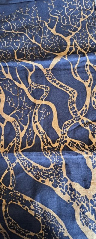 Telo singolo Albero della Vita Blu