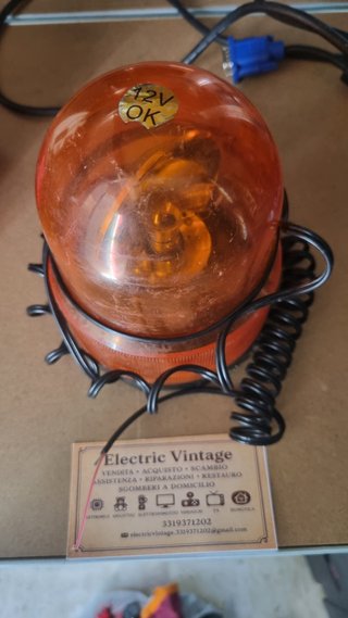 *K0899NN-Lampeggiante 12V con Calamita