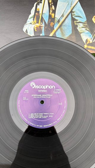 LP “Just One of Those Things!STÉPHANE GRAPPELLI