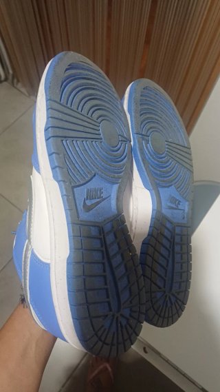 Nike Mujer Azul y Blanco