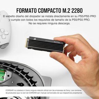Corsair MP600 Pro LPX SSD 1TB PS5
