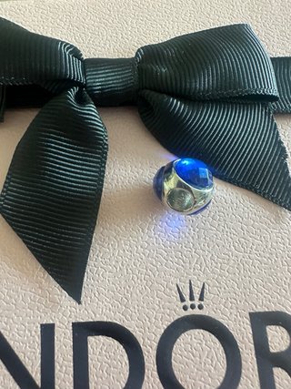 Charm Pandora Blu Zircone Argento