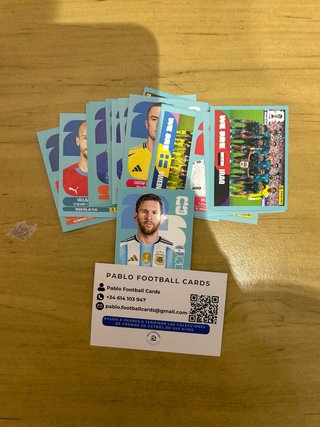 16 CROMOS FIFA WORLD CUP MUNDIAL 2026 PANINI