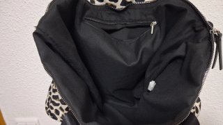 Bolso estampado animal print