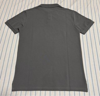 Polo manga corta gris hombre (Talla S)