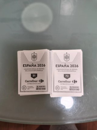 Cromos Carrefour Selección Española Mundial