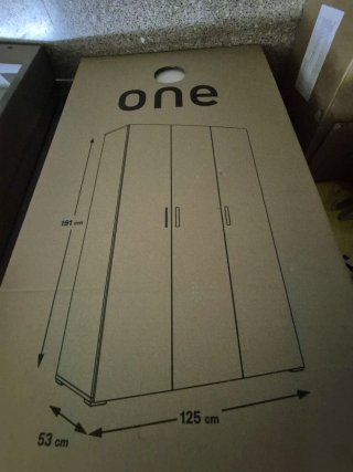 Armario one 3 puertas blanco
