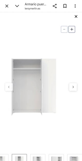 Armario one 3 puertas blanco