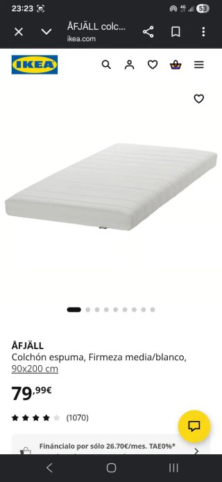 Colchón Ikea