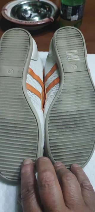 Sneakers Corina Donna Beige/Arancio Tg.38