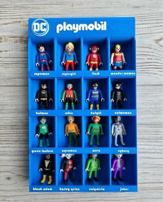 5 figuras de Playmobil DC Superheroes Figuras