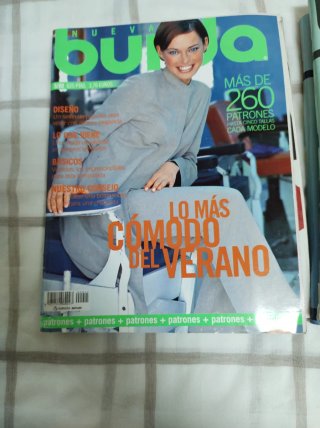 Lote Revistas burda vintage